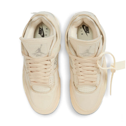 Air Jordan 4 x Off-White SP 'Sail